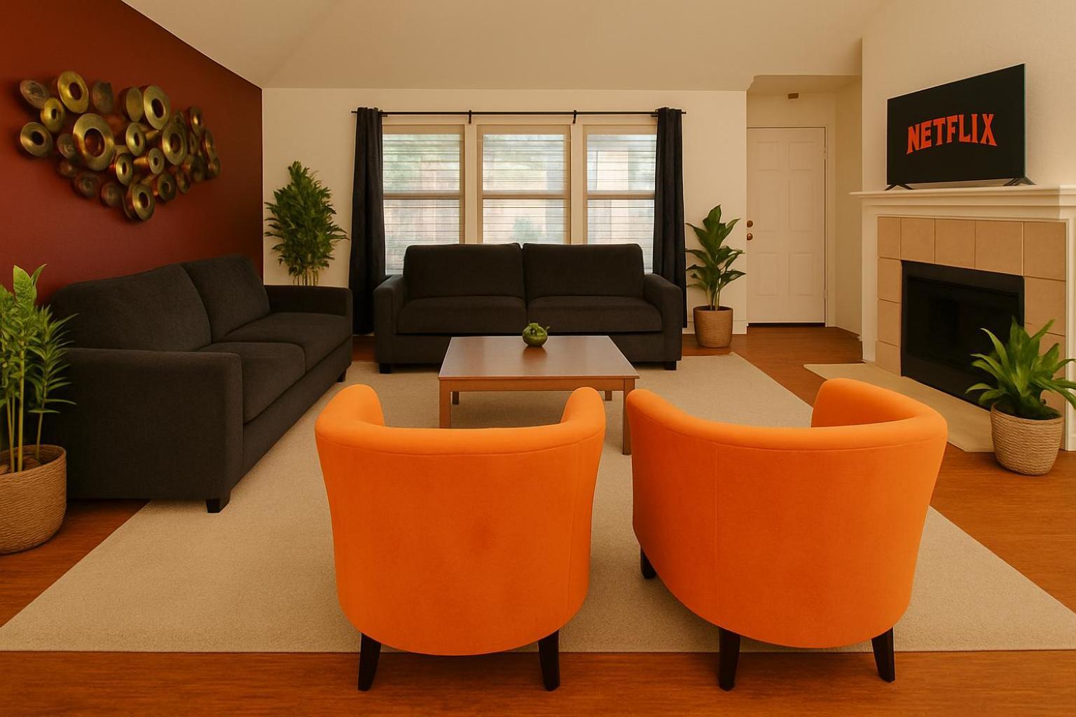 Work, Play & Stay King Bed With Foosball! Aubrey Exterior photo
